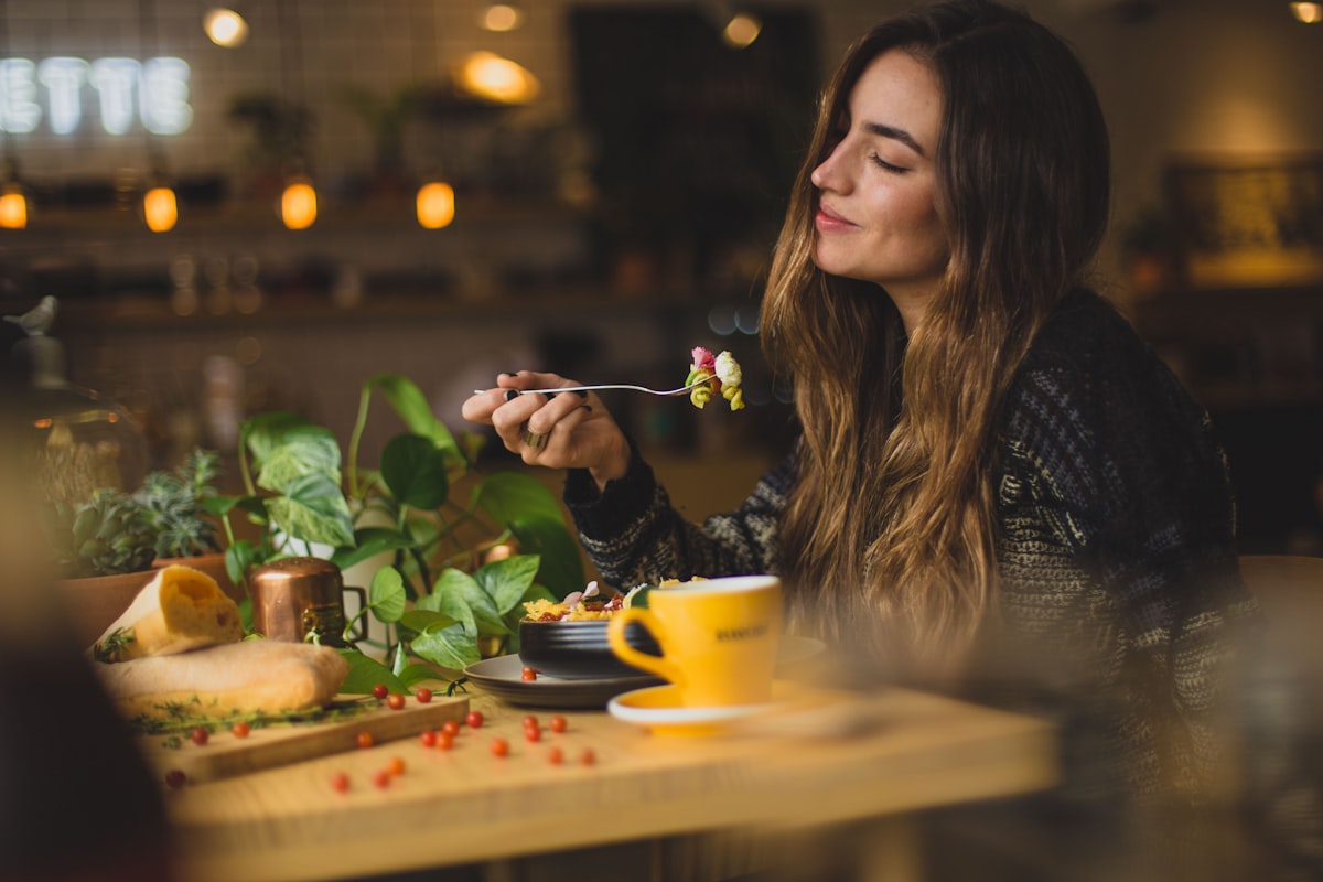 Hormone-balancing quinoa bowl with leafy greens